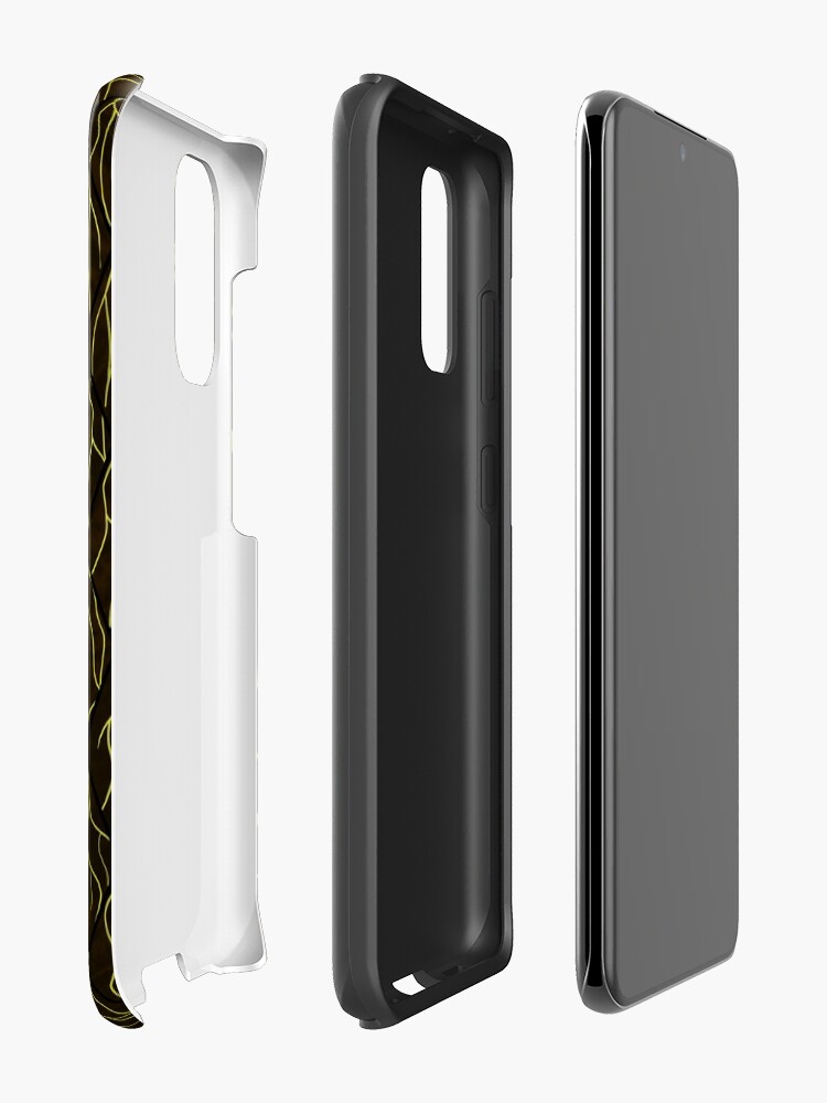 Alternate view of Earthen Scales, Golden Streams Case & Skin for Samsung Galaxy