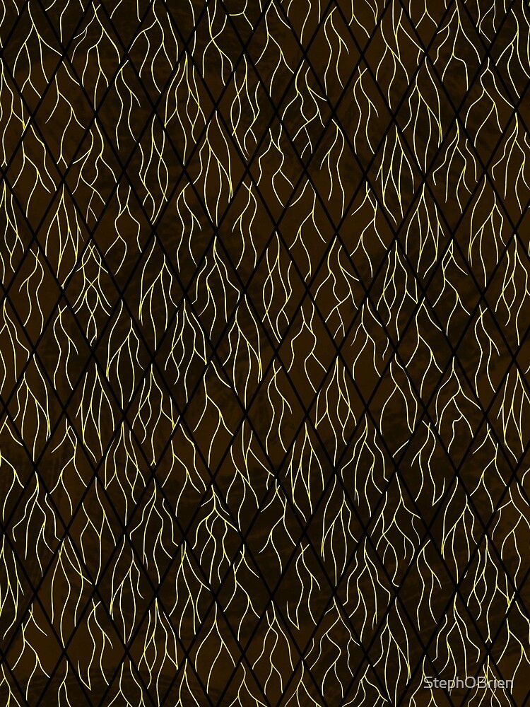 Earthen Scales, Golden Streams by StephOBrien