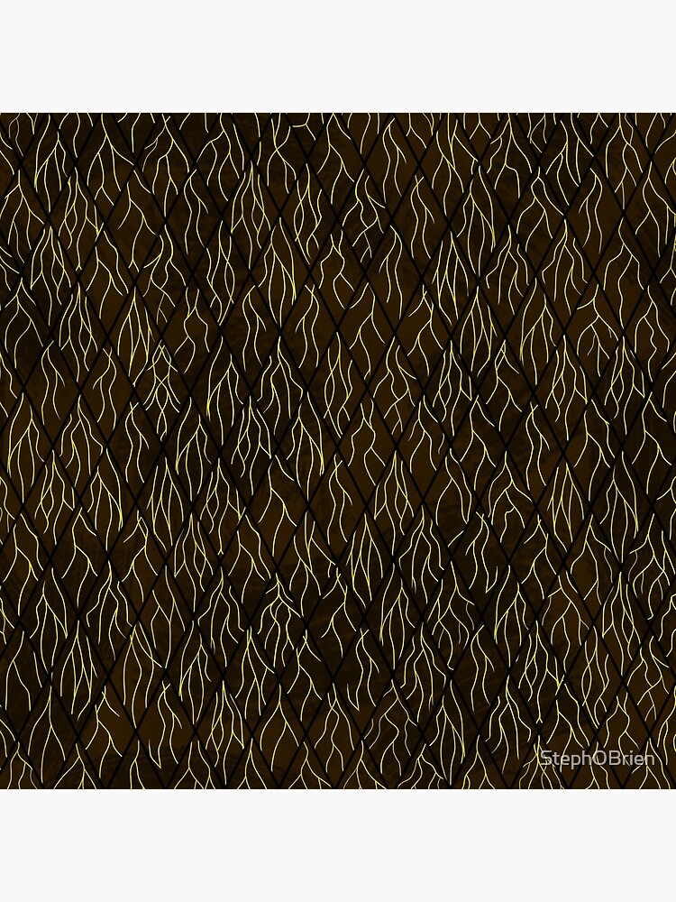 Earthen Scales, Golden Streams by StephOBrien