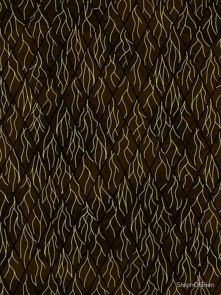 Earthen Scales, Golden Streams by StephOBrien