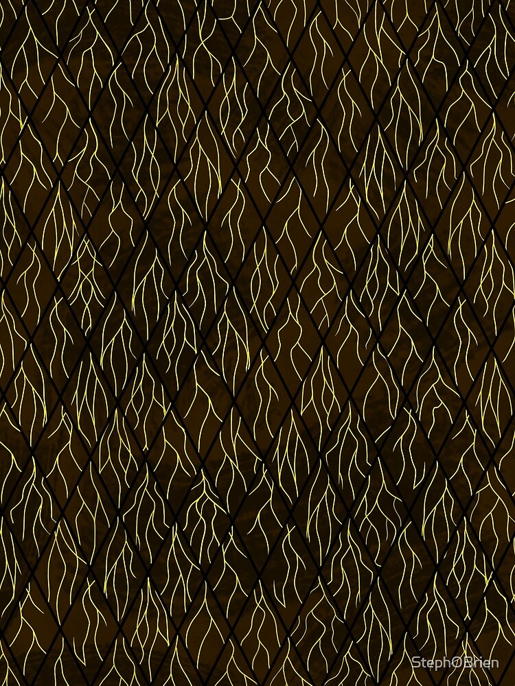 Earthen Scales, Golden Streams by StephOBrien