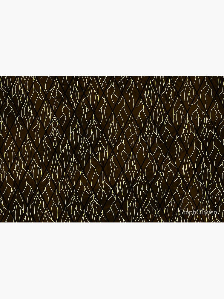 Earthen Scales, Golden Streams by StephOBrien