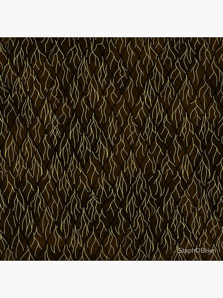 Earthen Scales, Golden Streams by StephOBrien