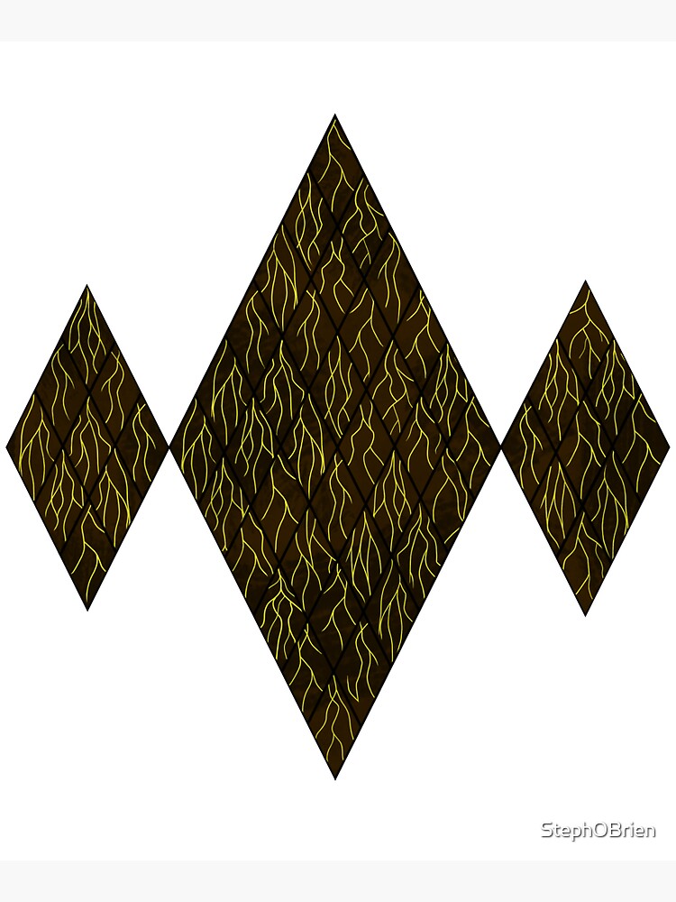 Earthen Scales, Golden Streams by StephOBrien