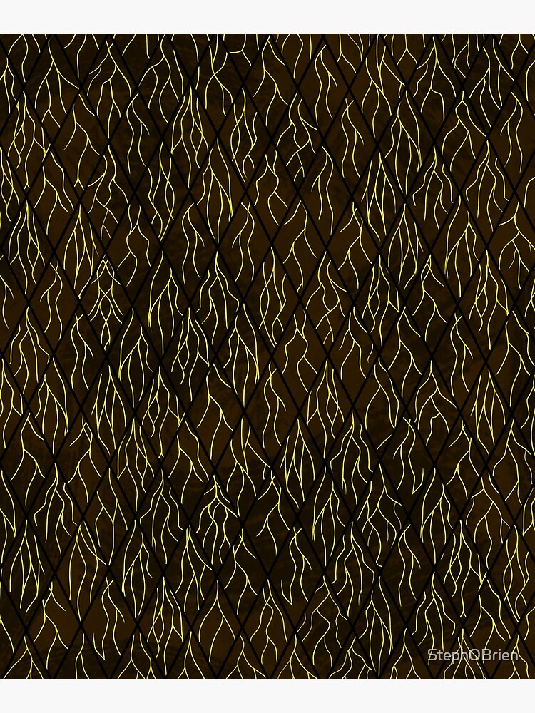 Earthen Scales, Golden Streams by StephOBrien