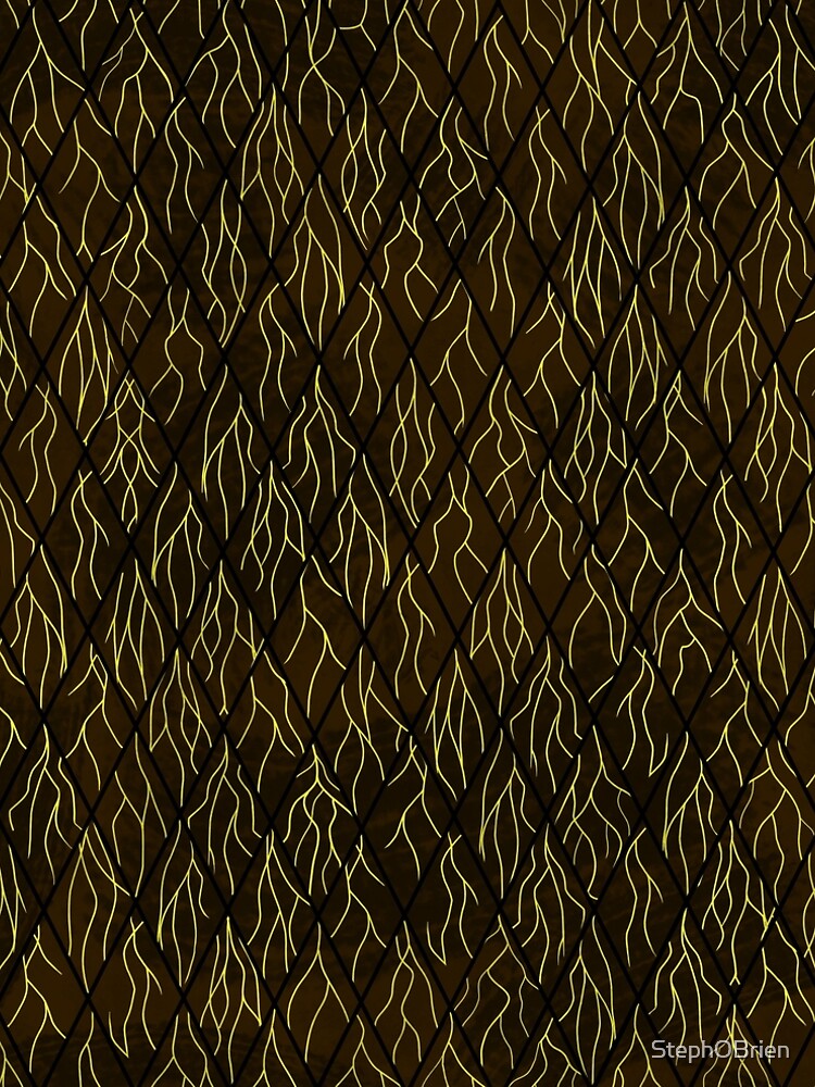 Earthen Scales, Golden Streams by StephOBrien