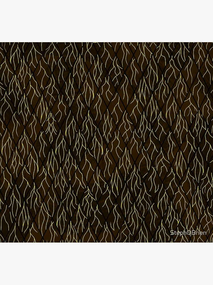 Earthen Scales, Golden Streams by StephOBrien