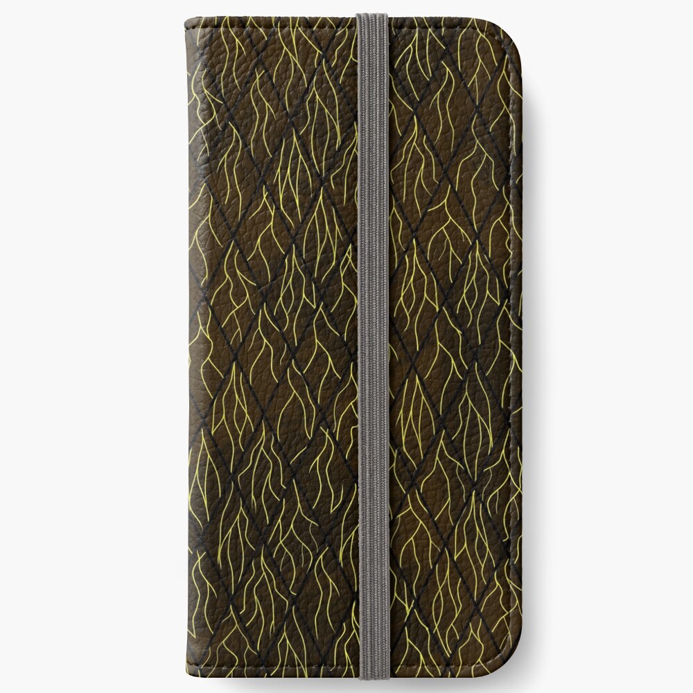 Earthen Scales, Golden Streams iPhone Wallet