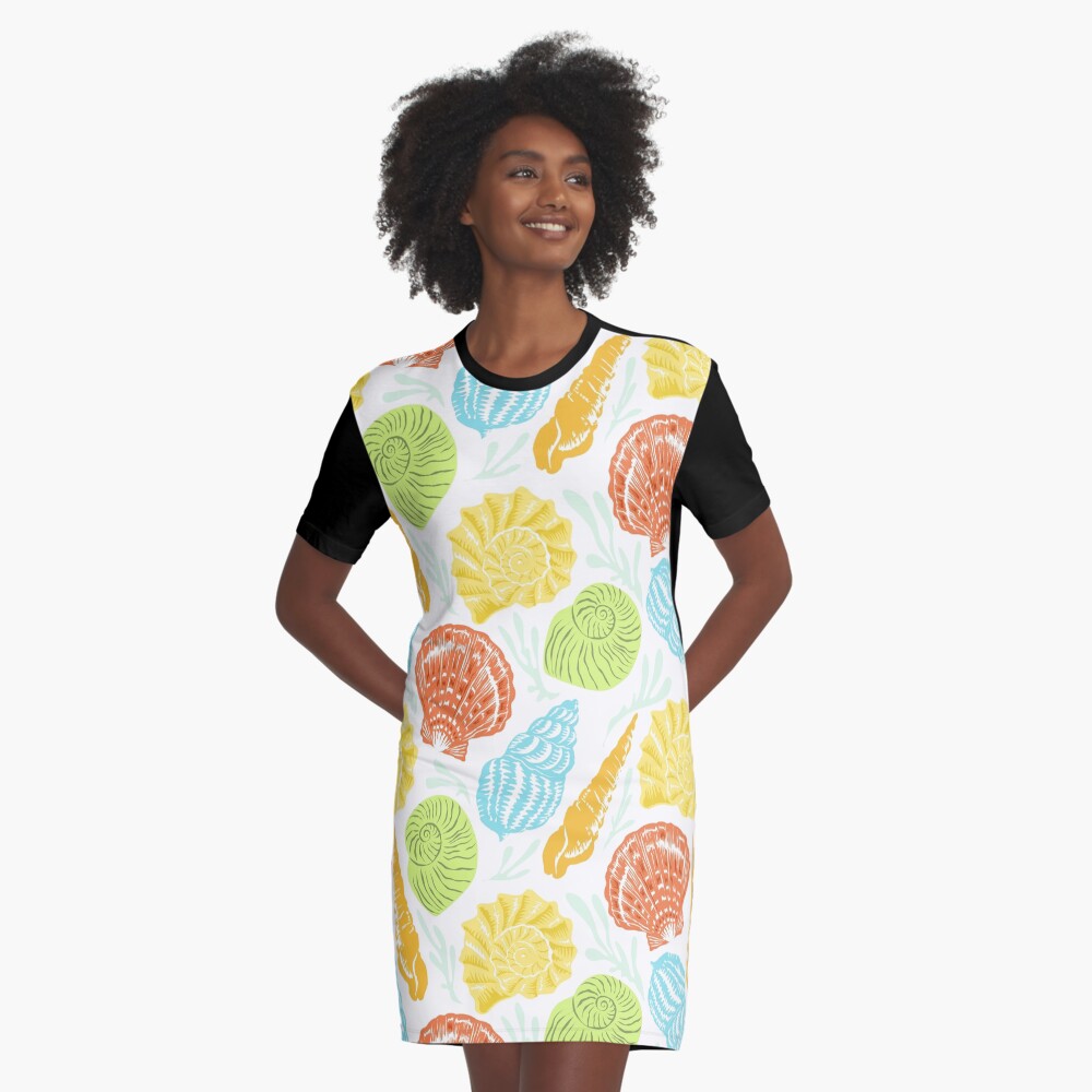 Item preview, Graphic T-Shirt Dress designed and sold by gaiamarfurt.