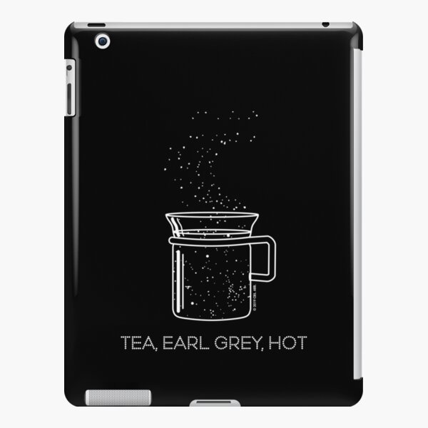 Tea, Earl Grey, Hot - Captain Picard, Star Trek TNG, Star field (dark backgrounds) iPad Snap Case