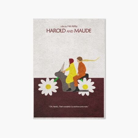 Harold and Maude Art Board Print