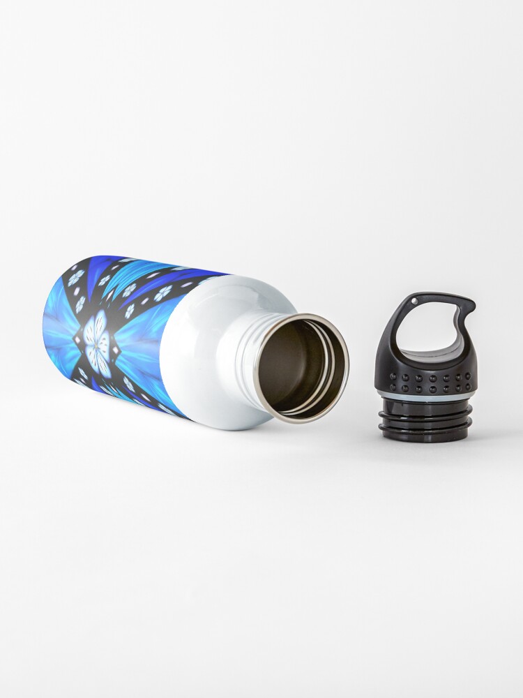 Alternate view of Onyx Beams of Flowers and Gems Water Bottle