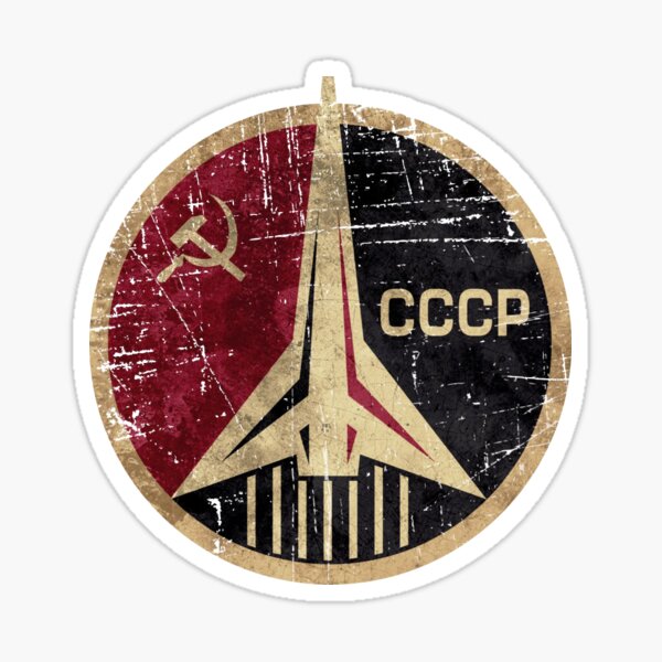 Cohete CCCP Pegatina