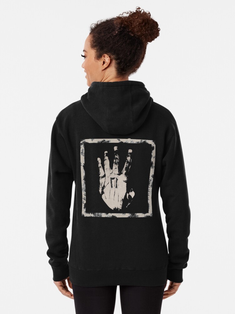 revenge hand hoodie