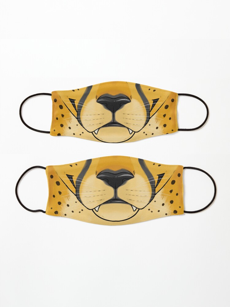 Alternate view of Cheetah Mask