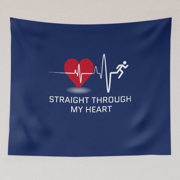 Item preview, STRAIGHT THROUGH MY HEART designed and sold by ShirtzTonight.