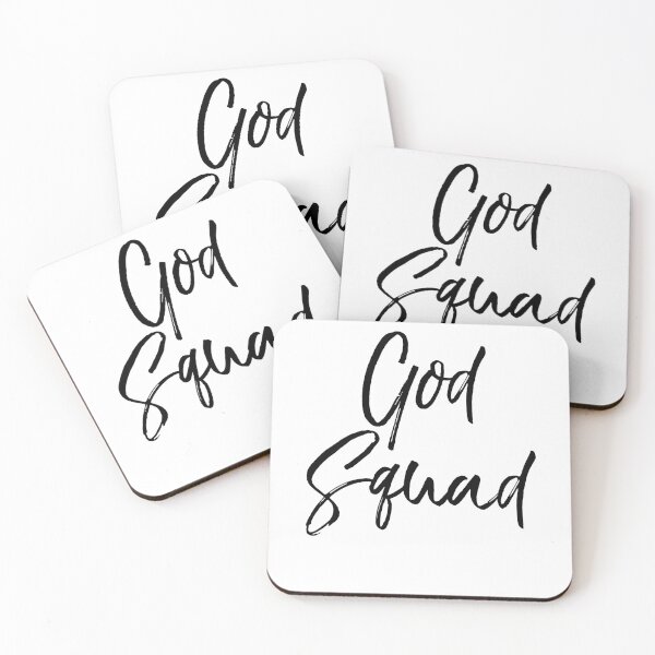 Item preview, God Squad Christian Quote designed and sold by TNDesignStudio.