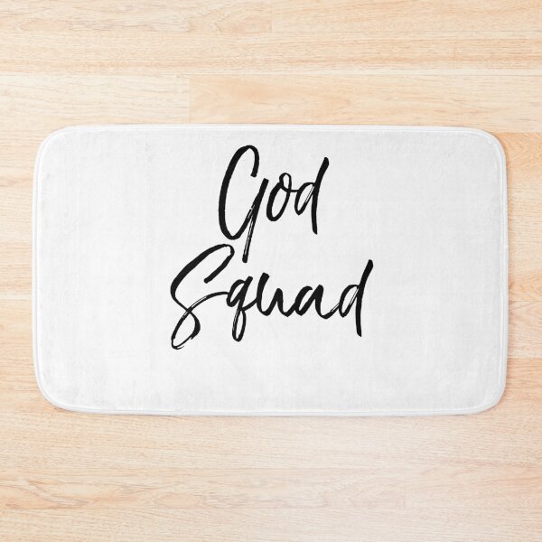 Item preview, God Squad Christian Quote designed and sold by TNDesignStudio.