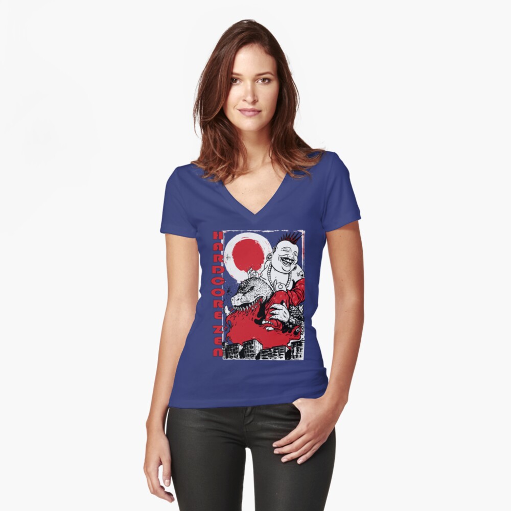 Item preview, Fitted V-Neck T-Shirt designed and sold by bradwarner.