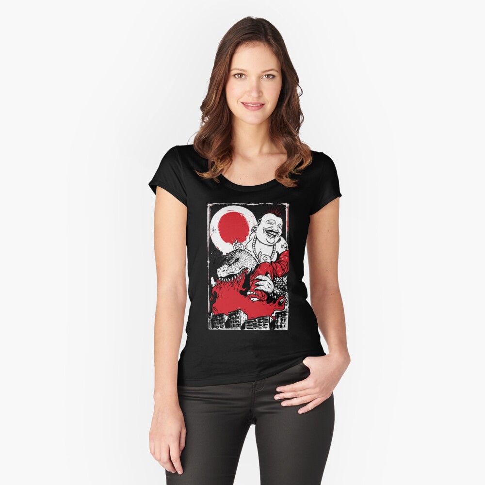 Item preview, Fitted Scoop T-Shirt designed and sold by bradwarner.
