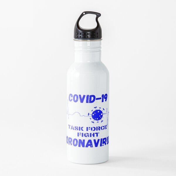 Lets Fight Coronavirus Water Bottle