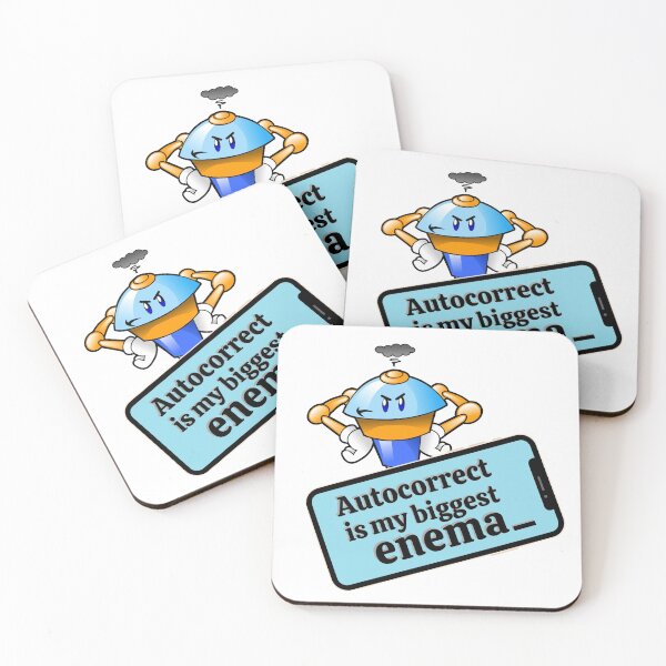 Item preview, Autocorrect is my biggest enema _ designed and sold by AngielskiSzept.