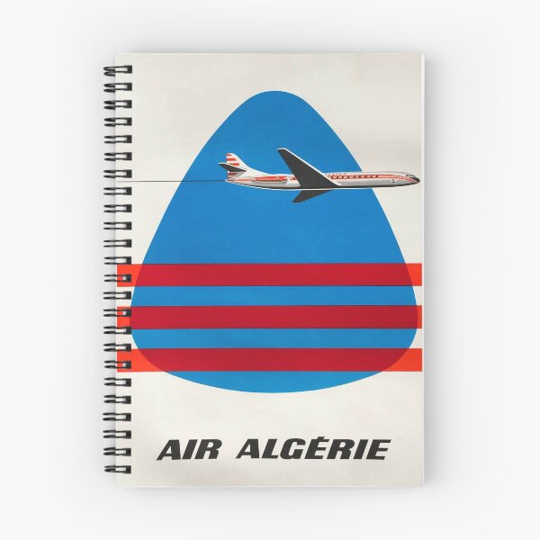 Item preview, Air Algerie vintage travel poster designed and sold by stickart-marek.