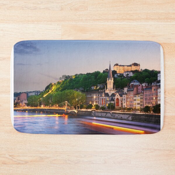Item preview, Sunset and citylights at Lyon city designed and sold by Gaël FONTAINE.