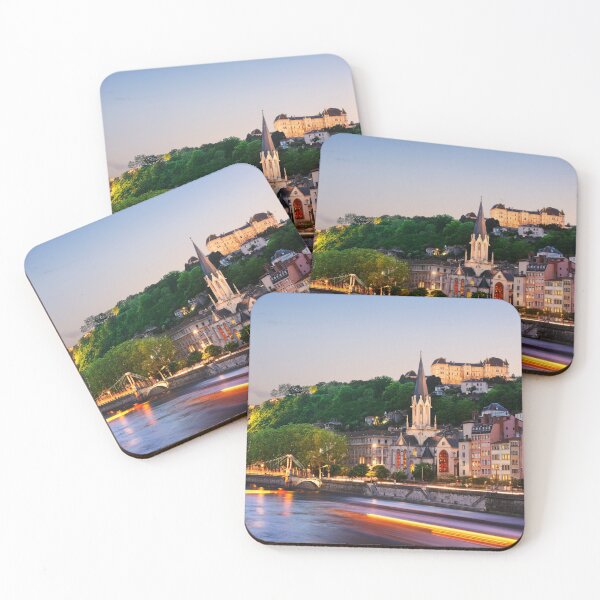 Item preview, Sunset and citylights at Lyon city designed and sold by Gaël FONTAINE.