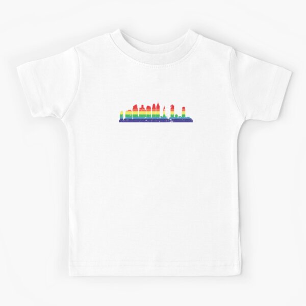 Item preview, LGBT Flag Rainbow Shirt Philadelphia City Pride designed and sold by Orange Pieces.