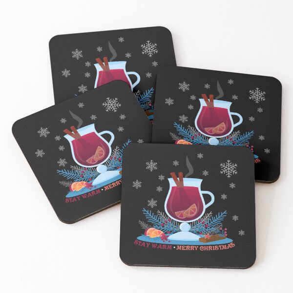Item preview, Stay warm - Merry Christmas designed and sold by NerdySherds.