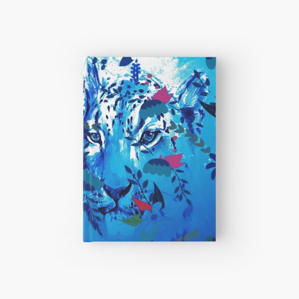 Item preview, Tiger with flowers and leaves designed and sold by Hizia.