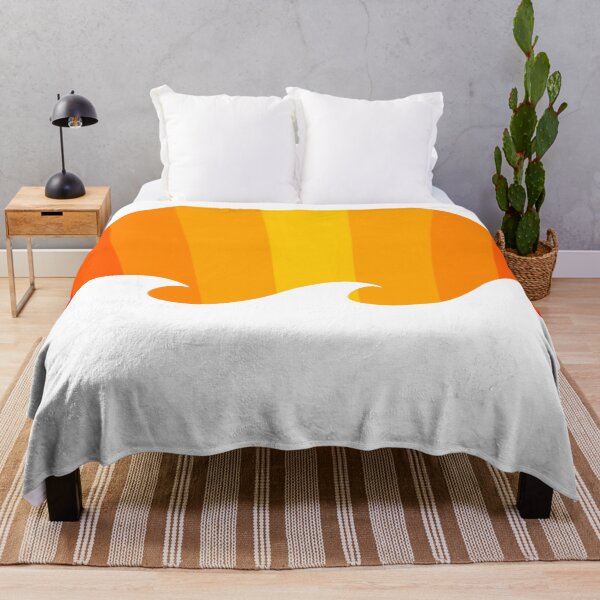Item preview, Color Block Wave at Sunset designed and sold by Danwelly.