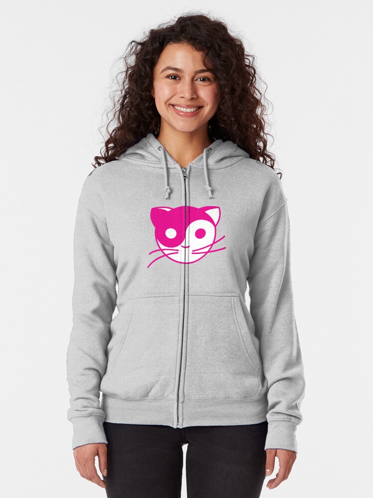 Alternate view of Purrfit Zipped Hoodie