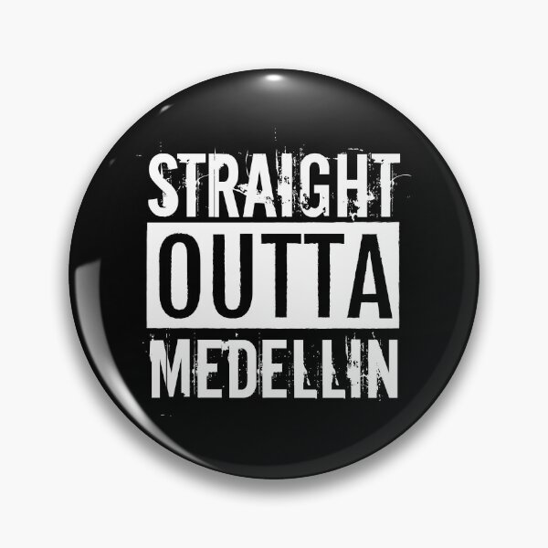 Artikelvorschau, Straight Outta Medellin Kolumbien T Shirt Geschenk entworfen und verkauft von Timcito.