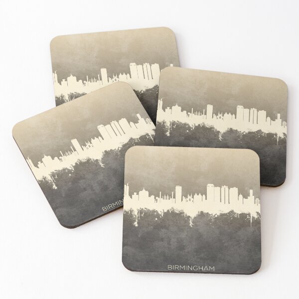Item preview, Birmingham Alabama Skyline designed and sold by ArtPrints.