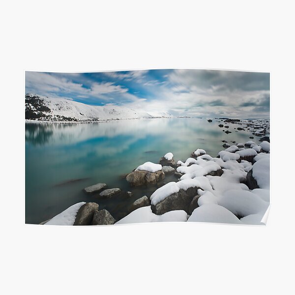 Walking On Ice Poster