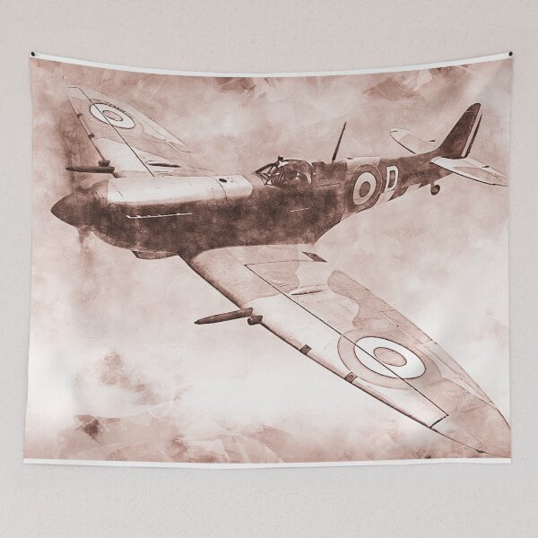 Artikelvorschau, Supermarine Spitfire entworfen und verkauft von AM FineArtPrints.