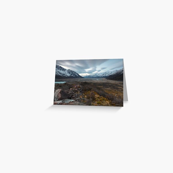 Tasman Glacier Greeting Card