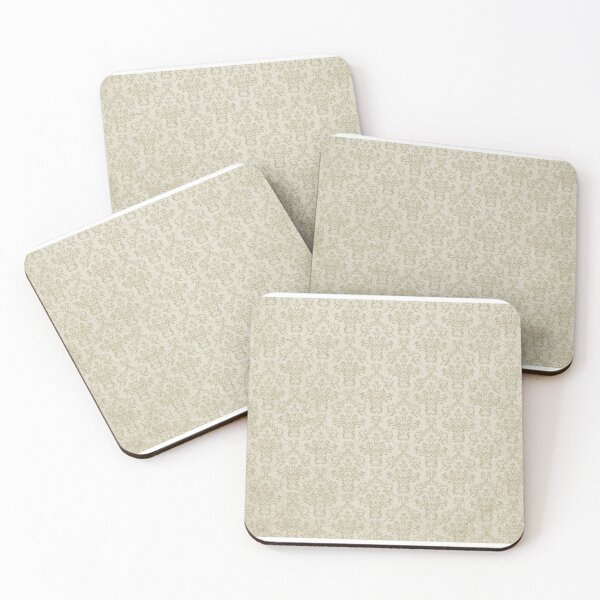 Item preview, Cream damask pattern designed and sold by bumblethebee.