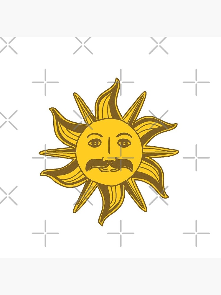 Discover King Arthur Sun Pin Button