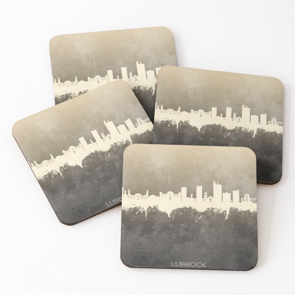 Artikelvorschau, Lubbock Texas Skyline entworfen und verkauft von ArtPrints.