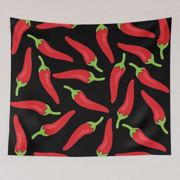Item preview, Hot Pepper pattern designed and sold by ValentinaHramov.