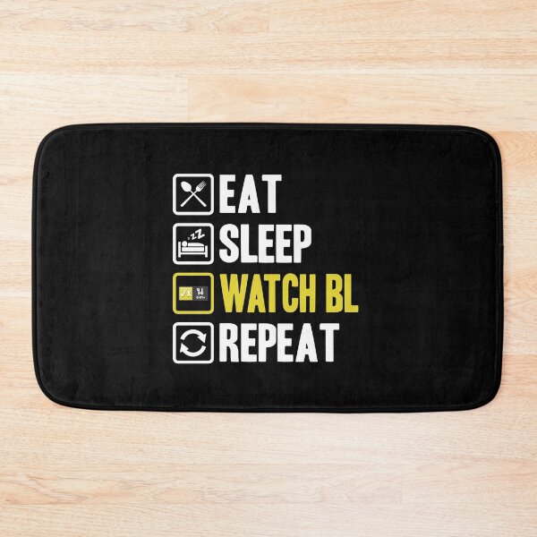 Item preview, Eat Sleep Watch BL Repeat designed and sold by skeletonvenus.