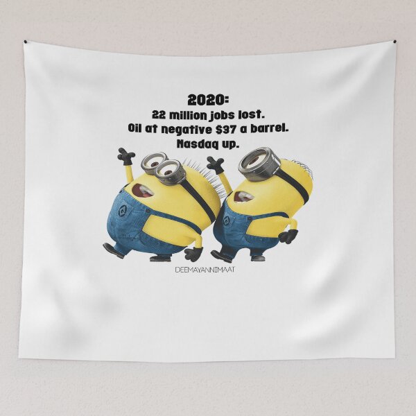 Item preview, 2020 - Covid19 (Nasdaq Up!) designed and sold by deemayannimaat.