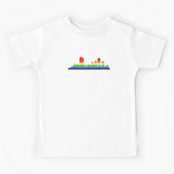Item preview, LGBT Flag Rainbow Shirt LGBT Los Angeles City Pride designed and sold by Orange Pieces.