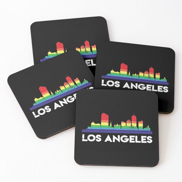 Item preview, LGBT Flag Rainbow Shirt LGBT Los Angeles City Pride designed and sold by Orange Pieces.