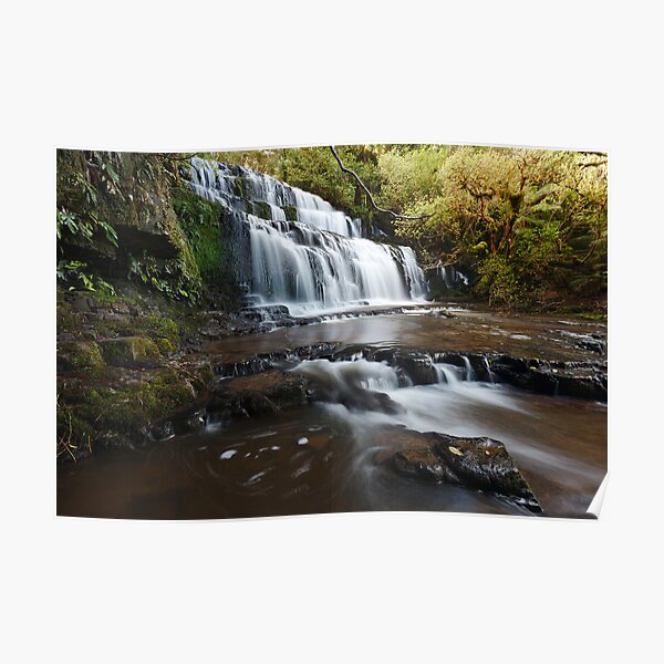 Purakaunui Falls Poster