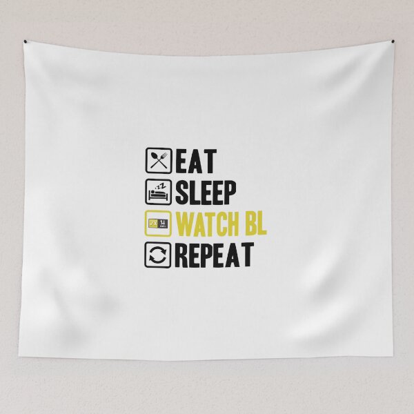 Item preview, Eat Sleep Watch BL Repeat 2 designed and sold by skeletonvenus.