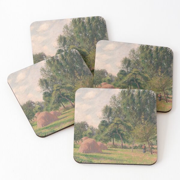 Item preview, Haystacks, Morning, Éragny designed and sold by Tizeru.